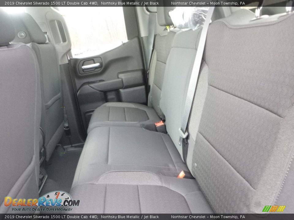 2019 Chevrolet Silverado 1500 LT Double Cab 4WD Northsky Blue Metallic / Jet Black Photo #13