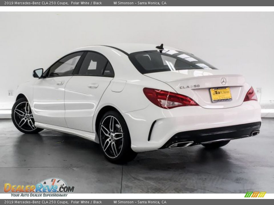 2019 Mercedes-Benz CLA 250 Coupe Polar White / Black Photo #2