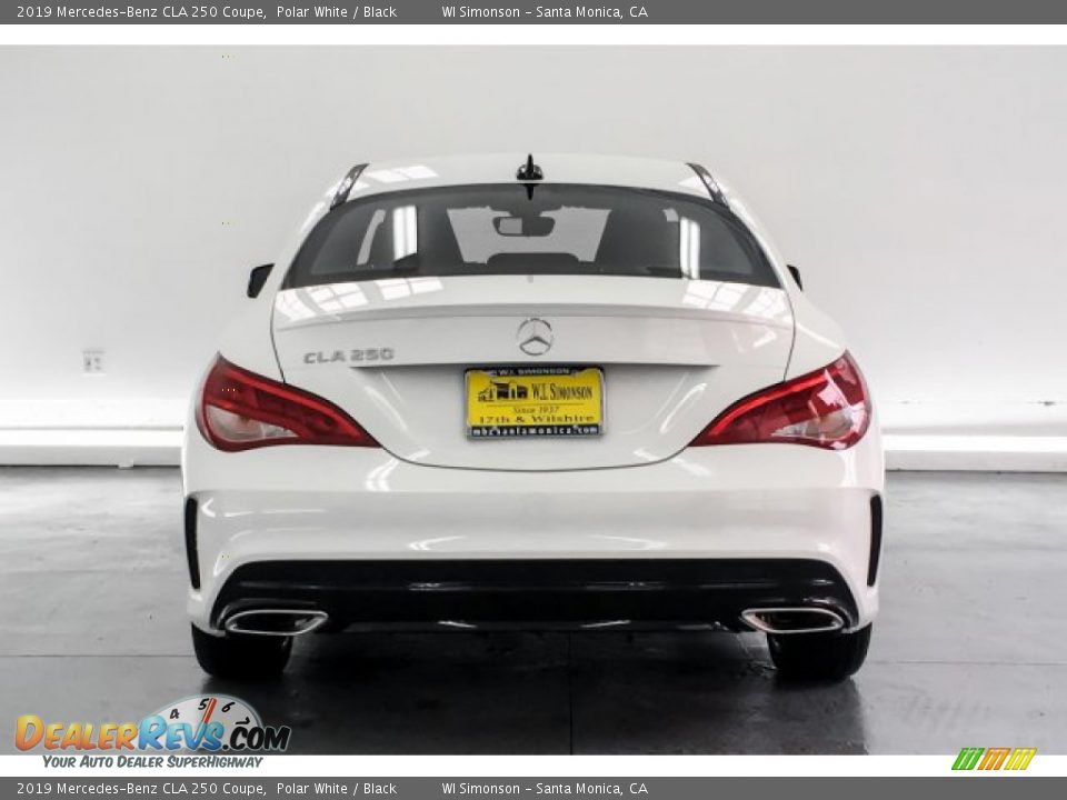 2019 Mercedes-Benz CLA 250 Coupe Polar White / Black Photo #3