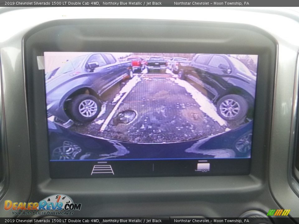 2019 Chevrolet Silverado 1500 LT Double Cab 4WD Northsky Blue Metallic / Jet Black Photo #19