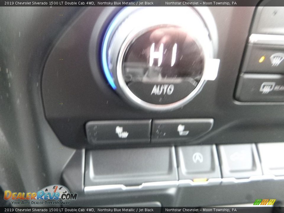 2019 Chevrolet Silverado 1500 LT Double Cab 4WD Northsky Blue Metallic / Jet Black Photo #20