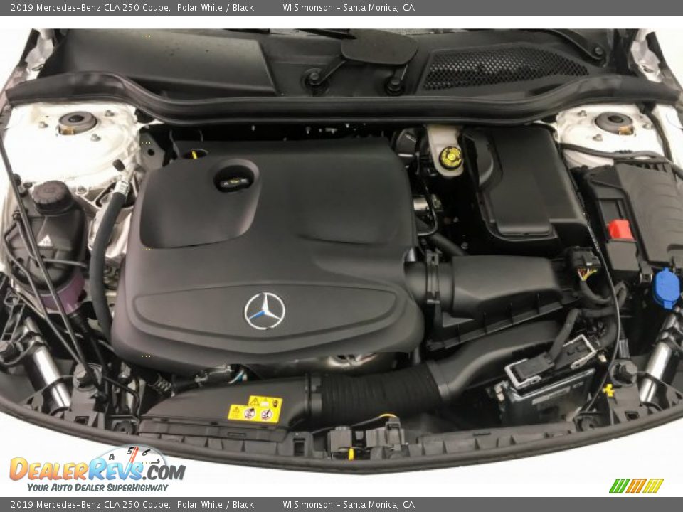 2019 Mercedes-Benz CLA 250 Coupe Polar White / Black Photo #8