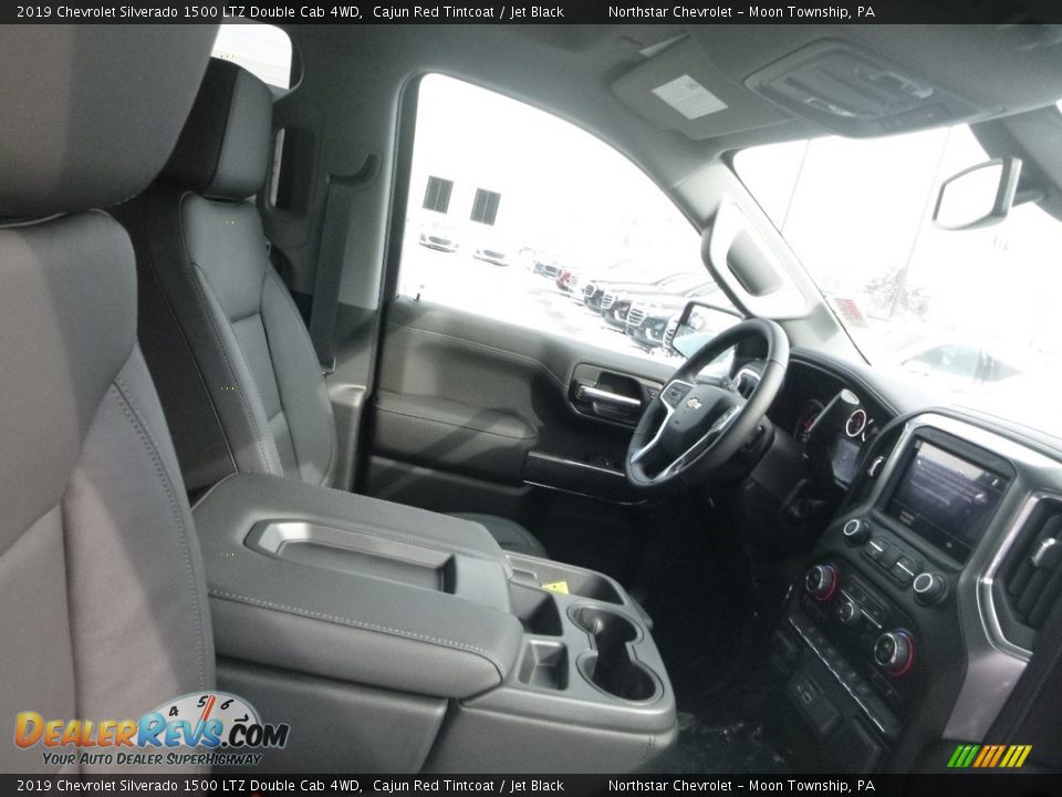 2019 Chevrolet Silverado 1500 LTZ Double Cab 4WD Cajun Red Tintcoat / Jet Black Photo #9