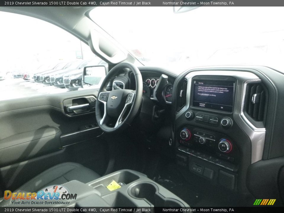2019 Chevrolet Silverado 1500 LTZ Double Cab 4WD Cajun Red Tintcoat / Jet Black Photo #10
