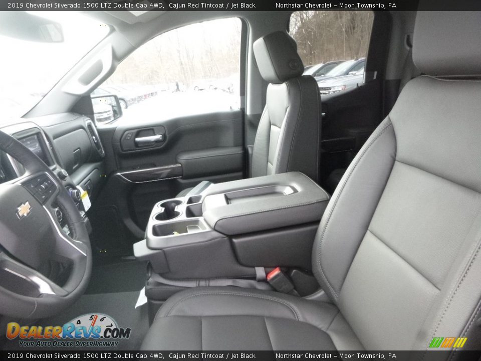 Front Seat of 2019 Chevrolet Silverado 1500 LTZ Double Cab 4WD Photo #14