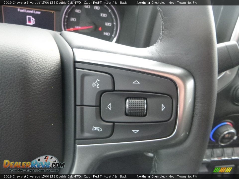 2019 Chevrolet Silverado 1500 LTZ Double Cab 4WD Steering Wheel Photo #19