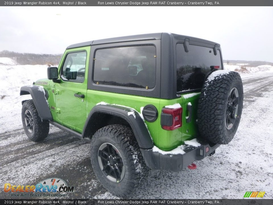 2019 Jeep Wrangler Rubicon 4x4 Mojito! / Black Photo #3