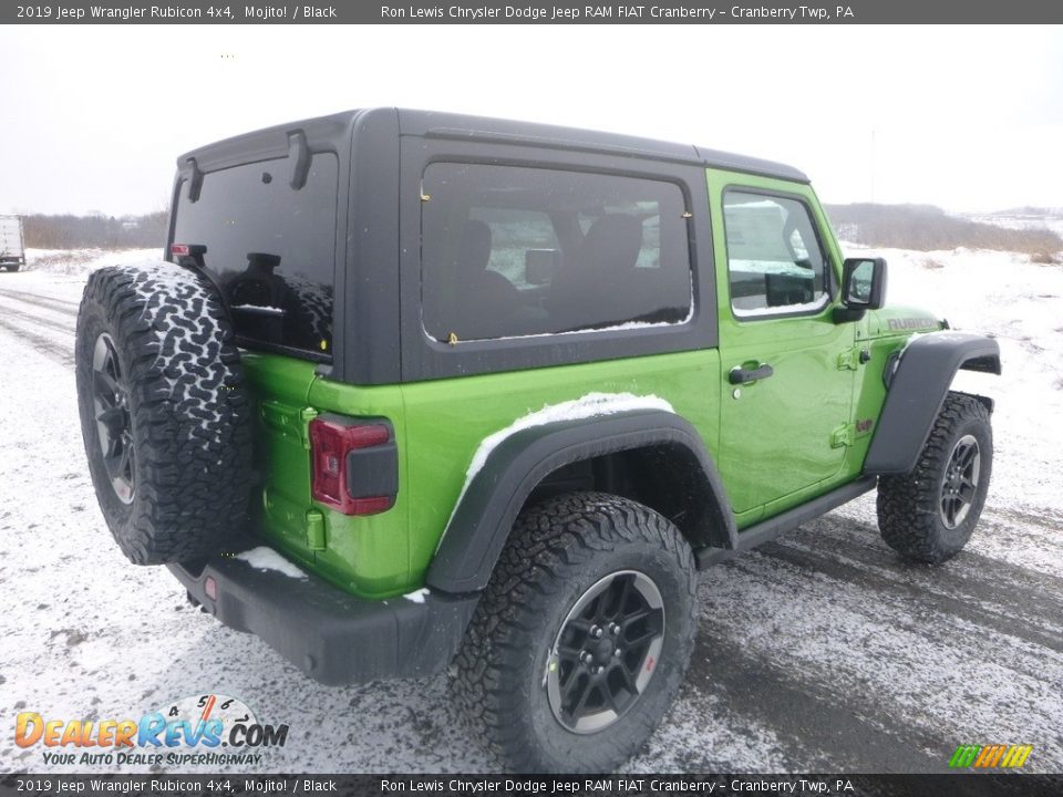 2019 Jeep Wrangler Rubicon 4x4 Mojito! / Black Photo #5