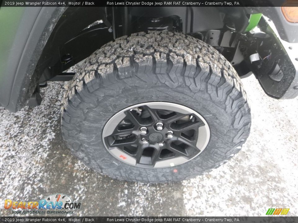 2019 Jeep Wrangler Rubicon 4x4 Mojito! / Black Photo #9