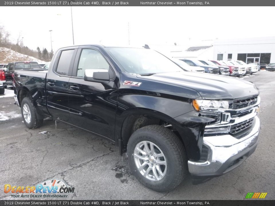 Black 2019 Chevrolet Silverado 1500 LT Z71 Double Cab 4WD Photo #8