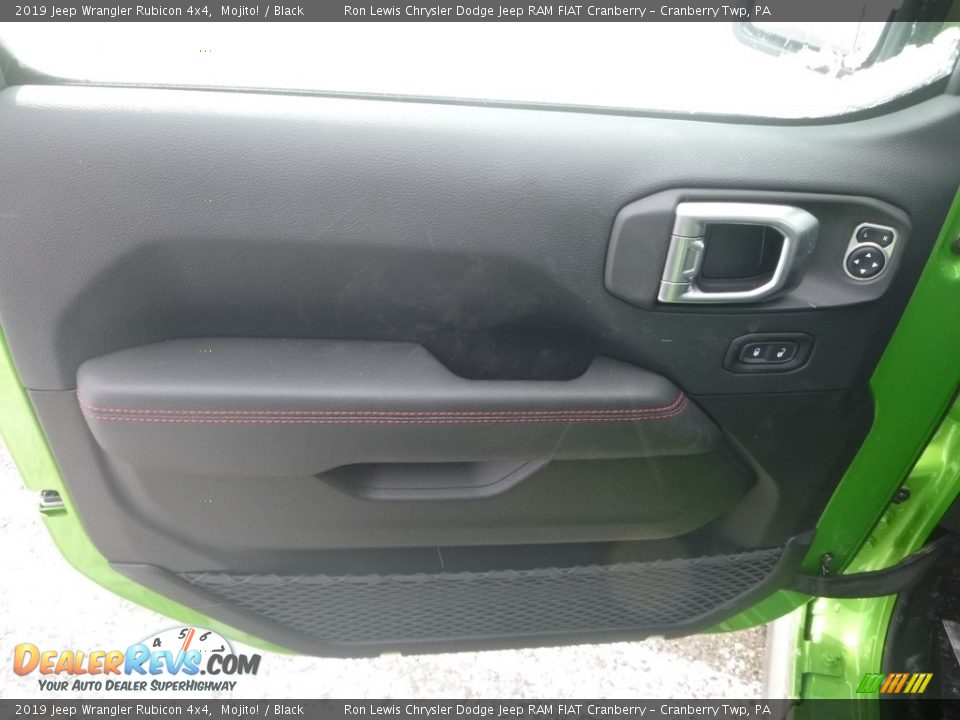 Door Panel of 2019 Jeep Wrangler Rubicon 4x4 Photo #14