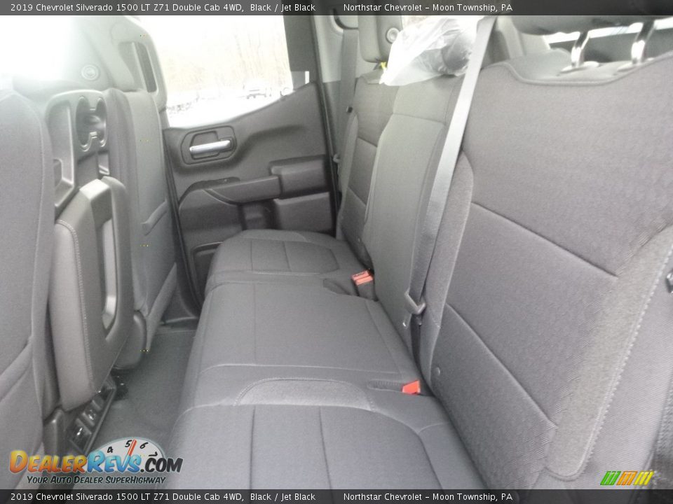2019 Chevrolet Silverado 1500 LT Z71 Double Cab 4WD Black / Jet Black Photo #13