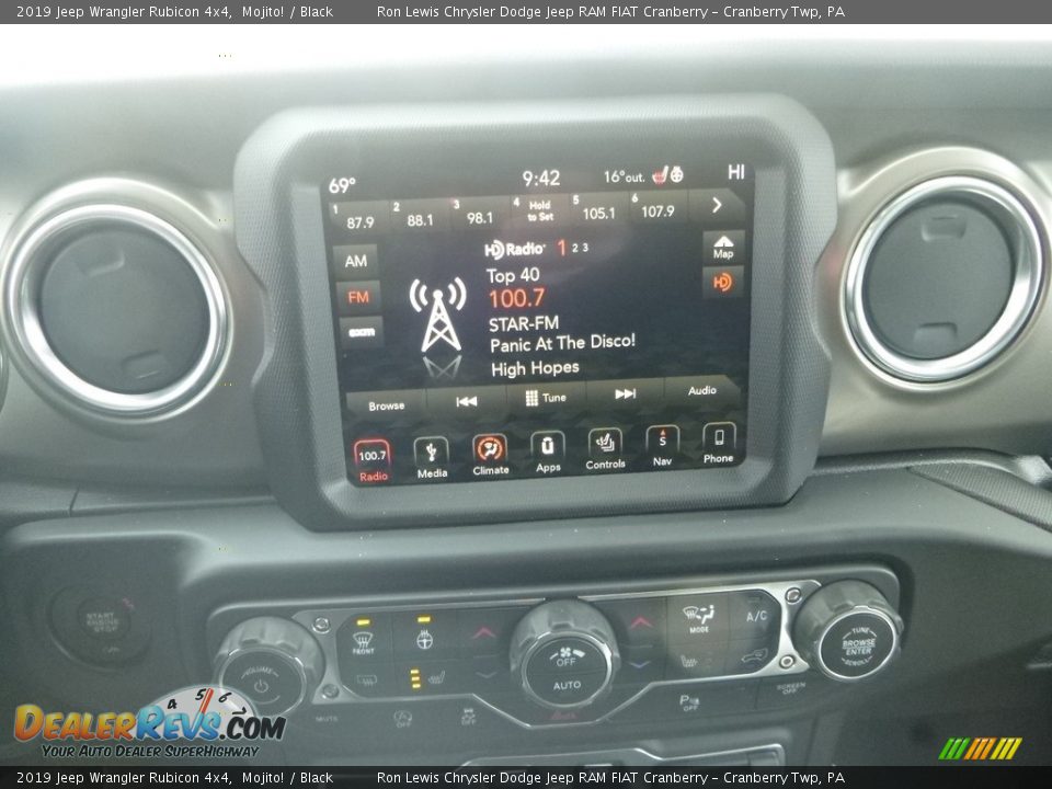 2019 Jeep Wrangler Rubicon 4x4 Mojito! / Black Photo #16