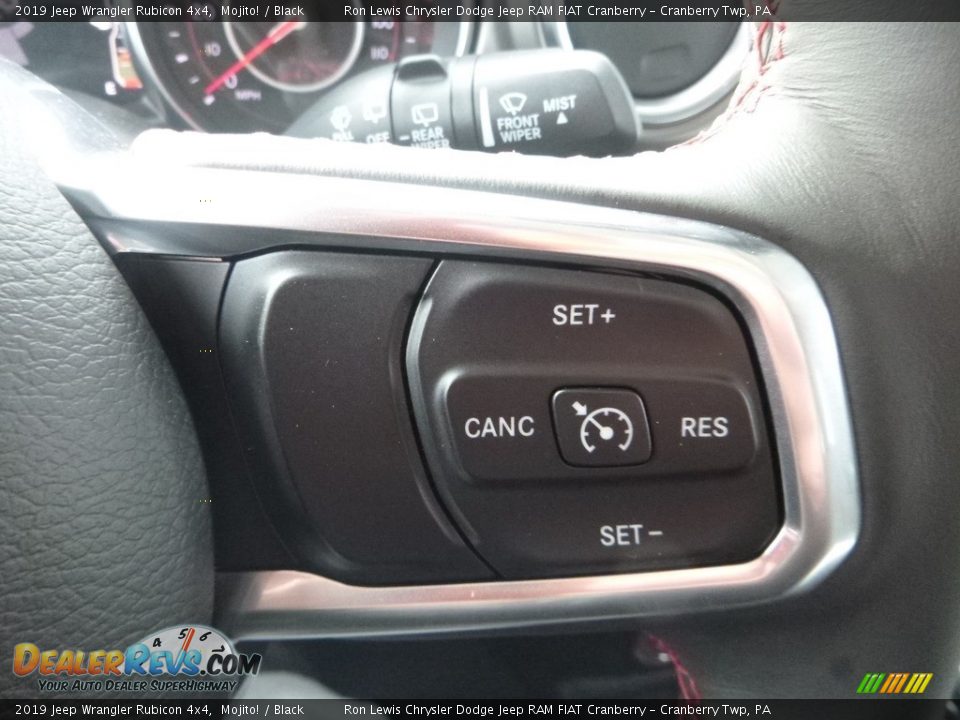 2019 Jeep Wrangler Rubicon 4x4 Steering Wheel Photo #19