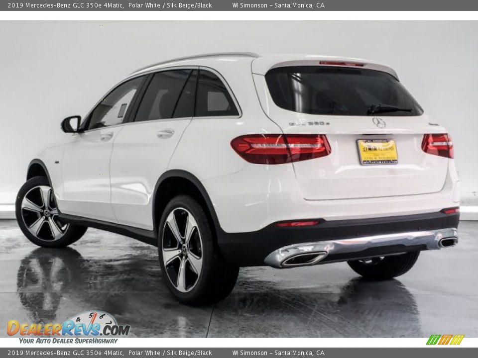 2019 Mercedes-Benz GLC 350e 4Matic Polar White / Silk Beige/Black Photo #2