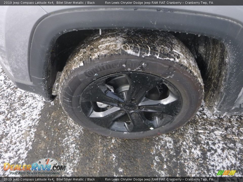 2019 Jeep Compass Latitude 4x4 Billet Silver Metallic / Black Photo #2