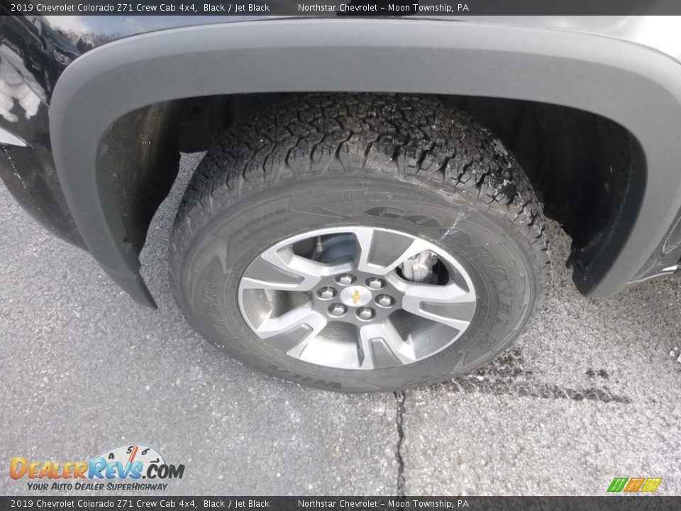 2019 Chevrolet Colorado Z71 Crew Cab 4x4 Black / Jet Black Photo #2