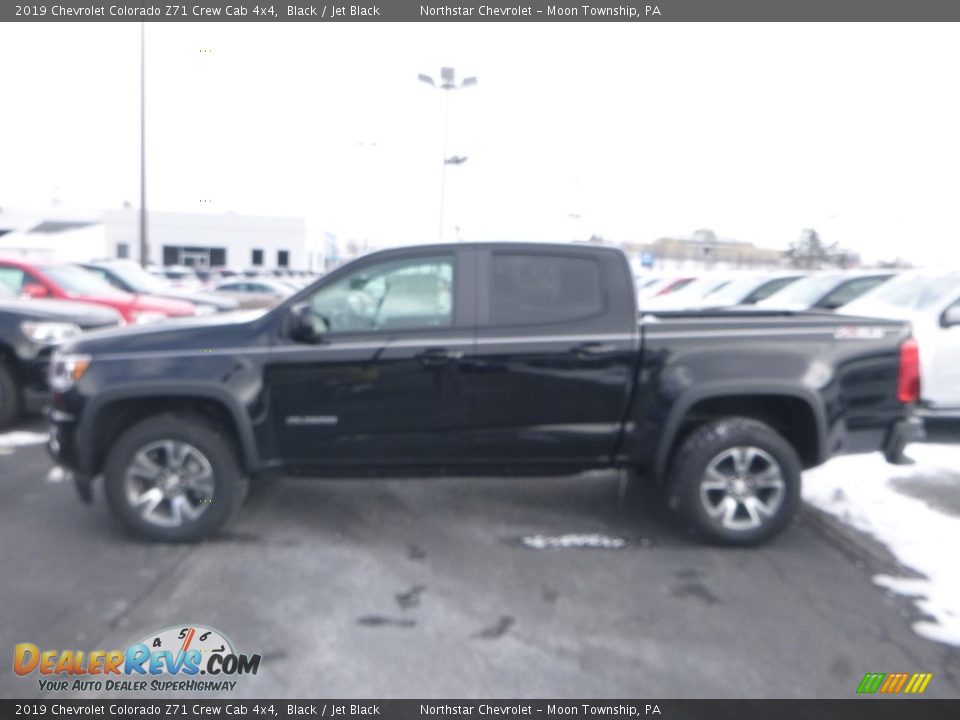 2019 Chevrolet Colorado Z71 Crew Cab 4x4 Black / Jet Black Photo #3