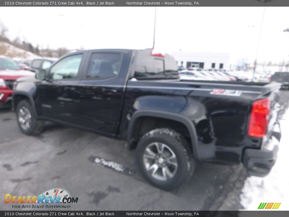 2019 Chevrolet Colorado Z71 Crew Cab 4x4 Black / Jet Black Photo #4