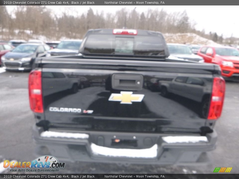 2019 Chevrolet Colorado Z71 Crew Cab 4x4 Black / Jet Black Photo #5