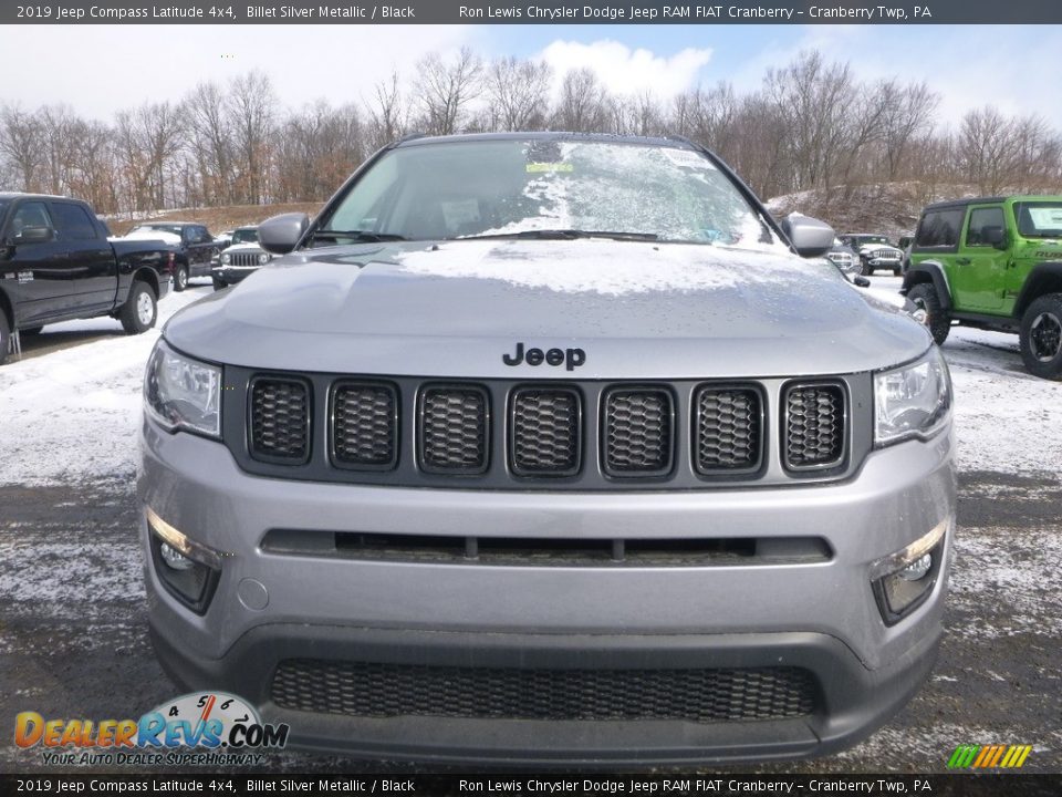 2019 Jeep Compass Latitude 4x4 Billet Silver Metallic / Black Photo #9