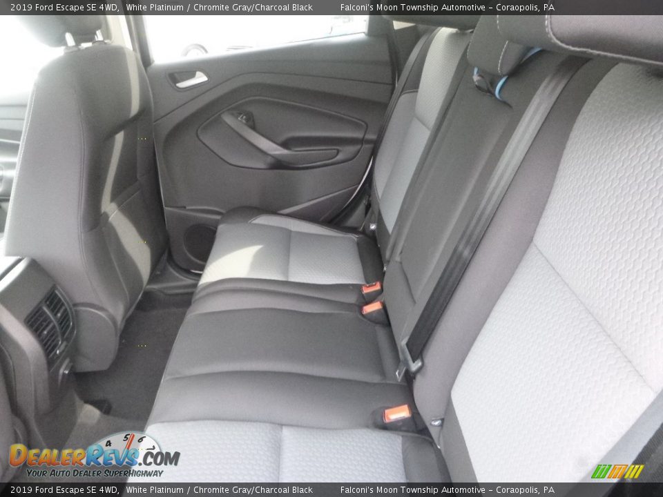2019 Ford Escape SE 4WD White Platinum / Chromite Gray/Charcoal Black Photo #8