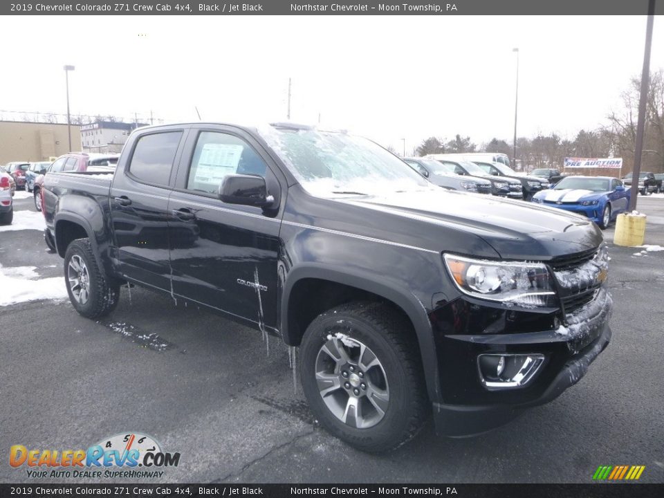 Black 2019 Chevrolet Colorado Z71 Crew Cab 4x4 Photo #8
