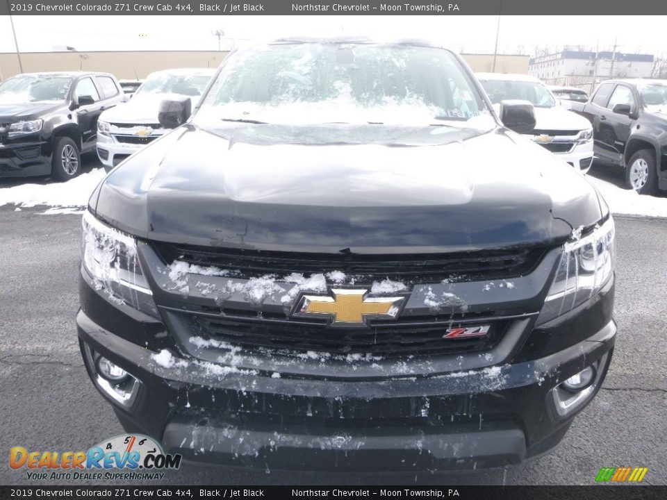 2019 Chevrolet Colorado Z71 Crew Cab 4x4 Black / Jet Black Photo #9