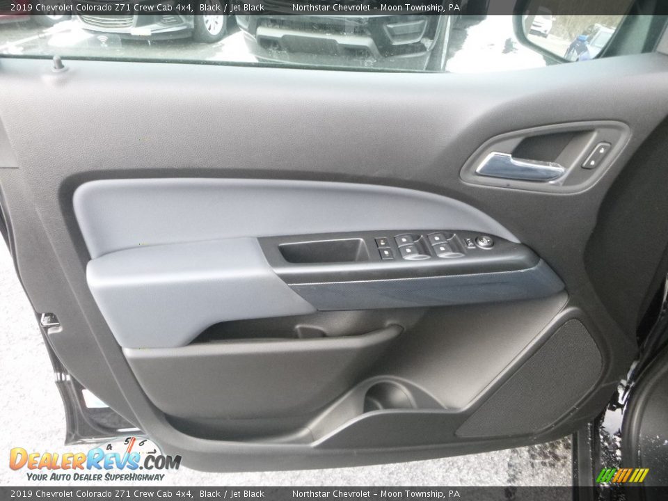 2019 Chevrolet Colorado Z71 Crew Cab 4x4 Black / Jet Black Photo #16