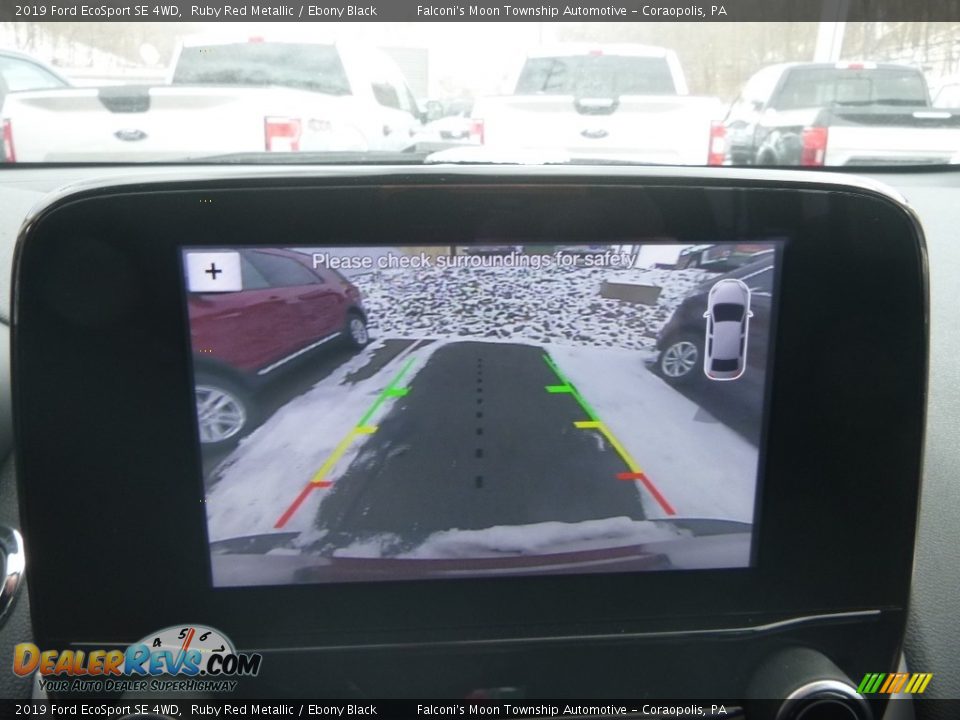 2019 Ford EcoSport SE 4WD Ruby Red Metallic / Ebony Black Photo #15