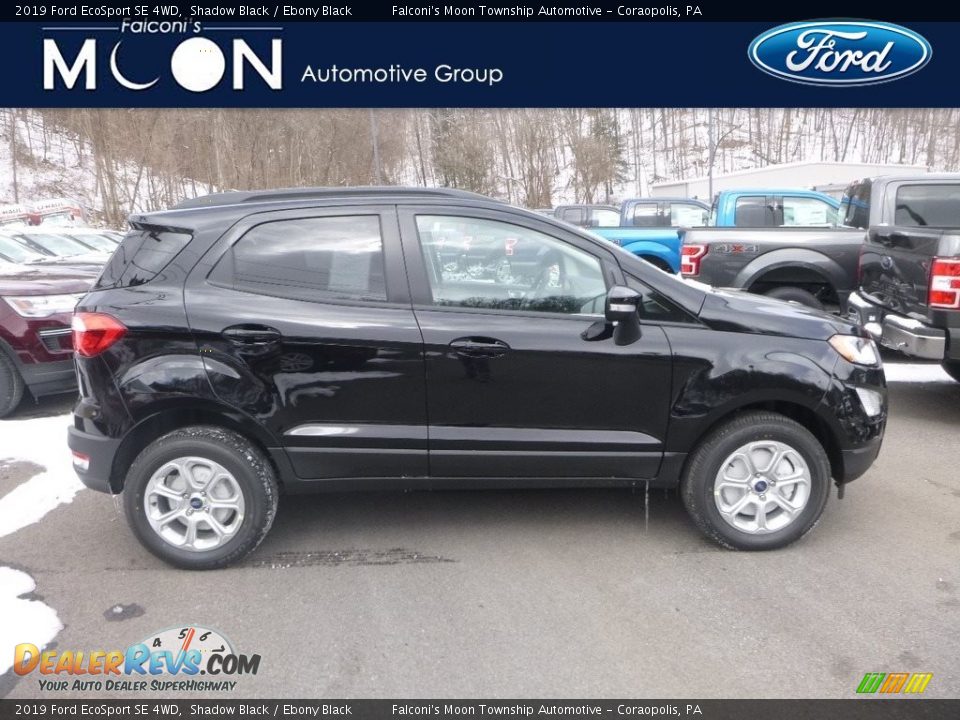 2019 Ford EcoSport SE 4WD Shadow Black / Ebony Black Photo #1