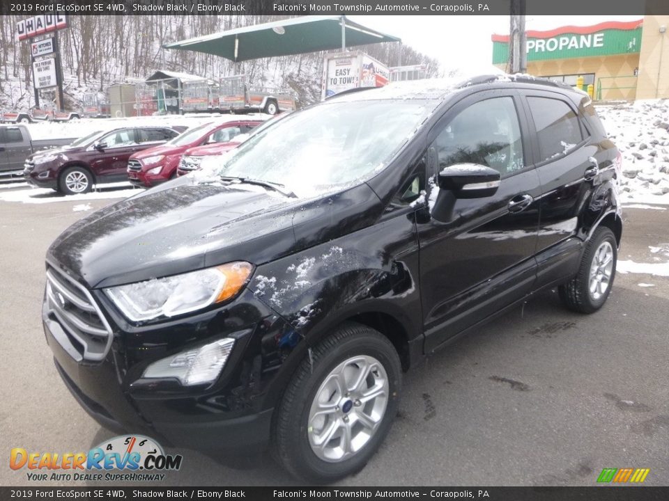 2019 Ford EcoSport SE 4WD Shadow Black / Ebony Black Photo #5