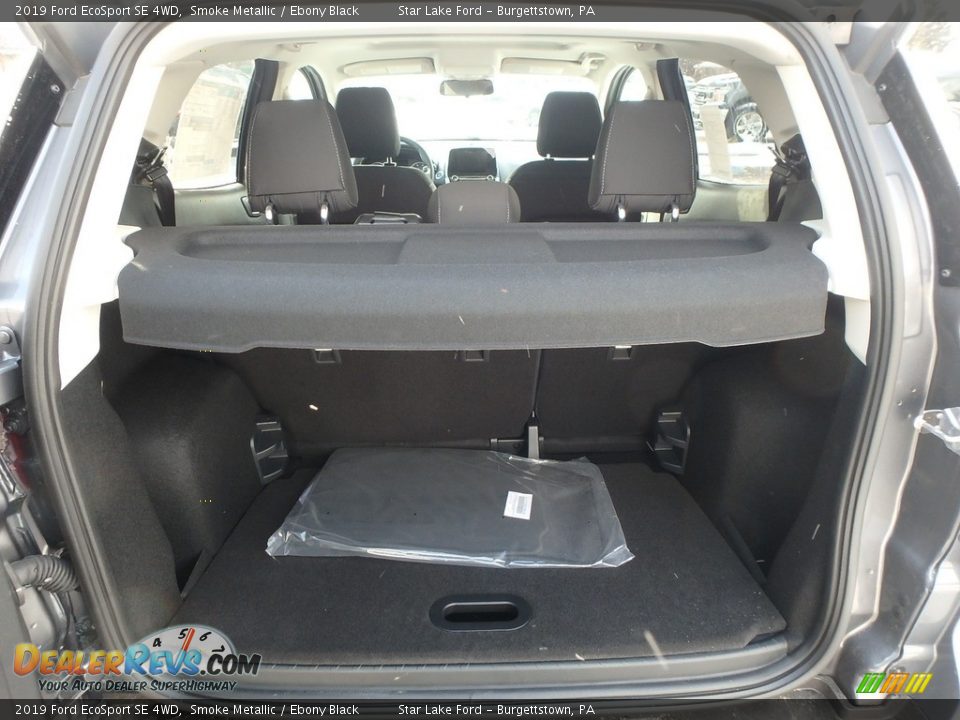 2019 Ford EcoSport SE 4WD Smoke Metallic / Ebony Black Photo #7