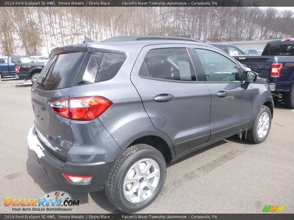 2019 Ford EcoSport SE 4WD Smoke Metallic / Ebony Black Photo #2