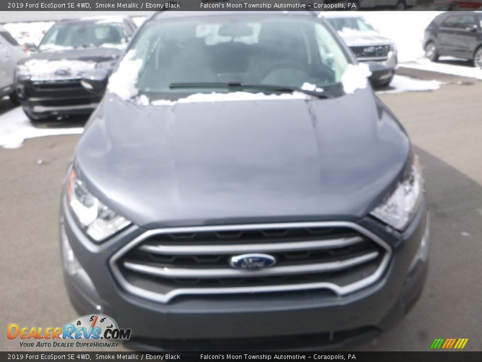 2019 Ford EcoSport SE 4WD Smoke Metallic / Ebony Black Photo #4