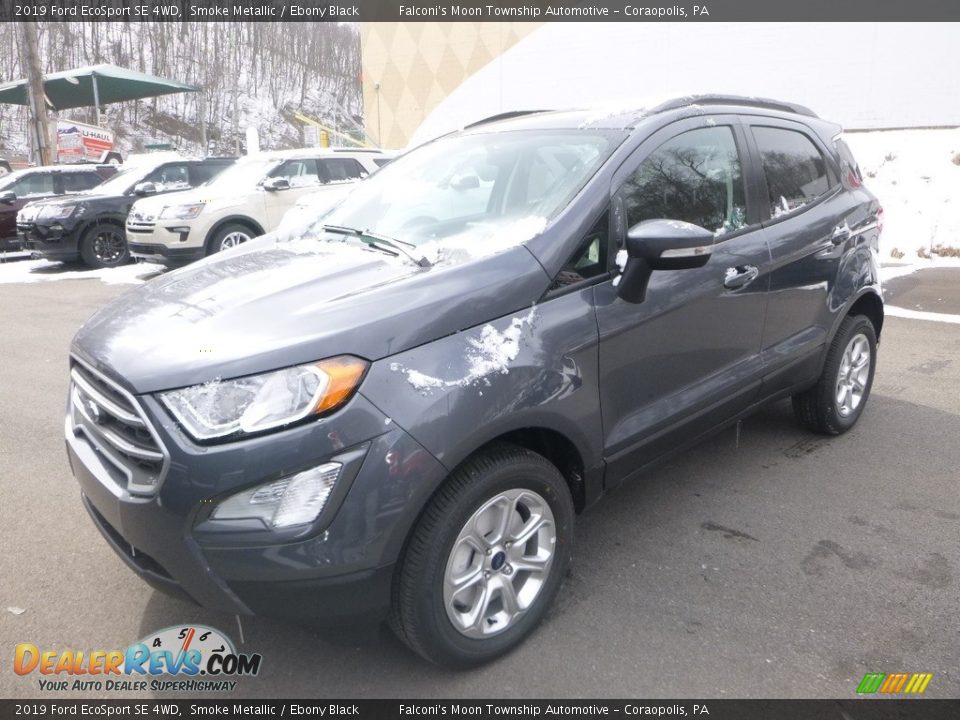 2019 Ford EcoSport SE 4WD Smoke Metallic / Ebony Black Photo #5