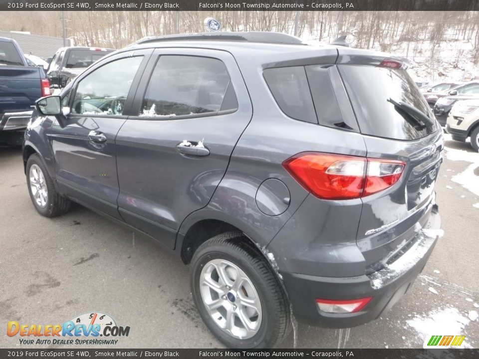 2019 Ford EcoSport SE 4WD Smoke Metallic / Ebony Black Photo #6