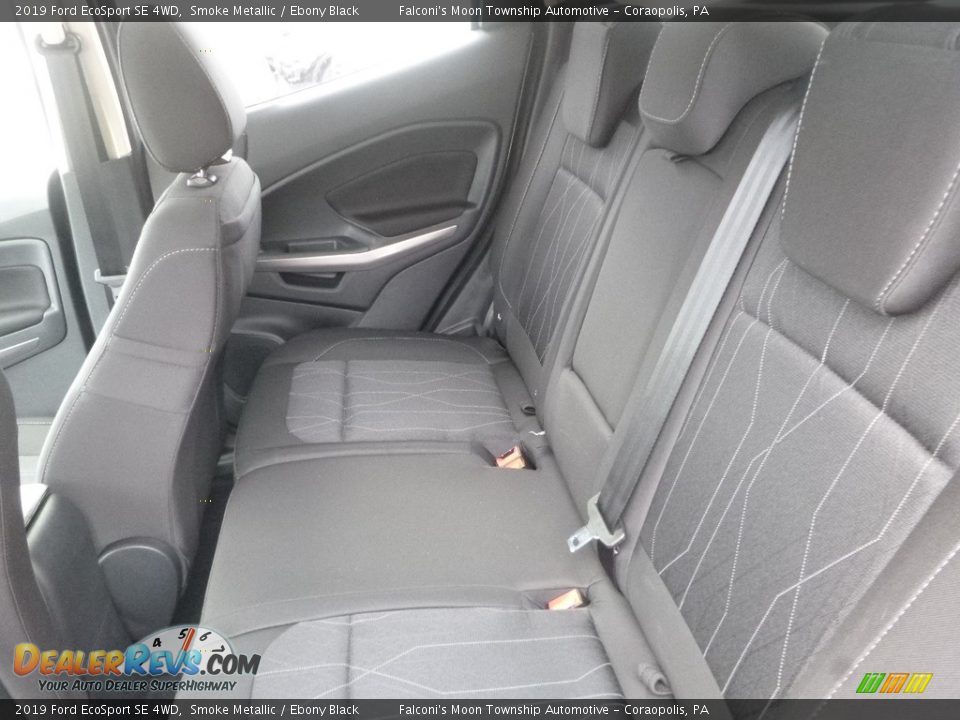 2019 Ford EcoSport SE 4WD Smoke Metallic / Ebony Black Photo #8