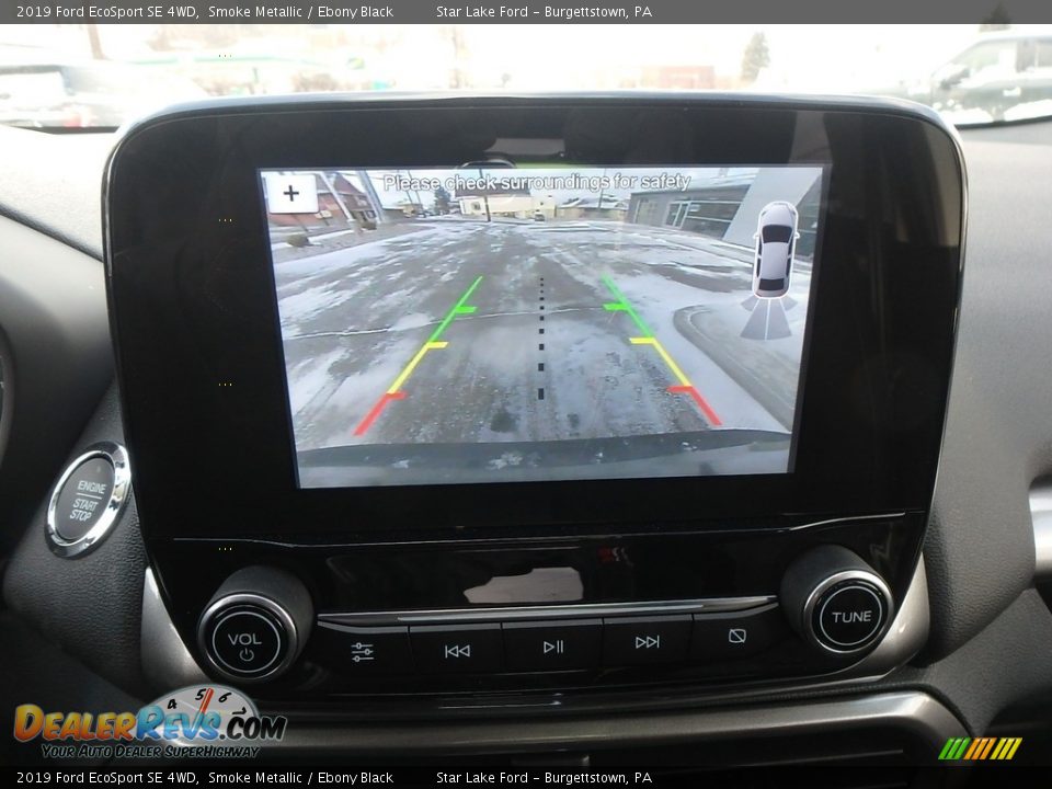 2019 Ford EcoSport SE 4WD Smoke Metallic / Ebony Black Photo #20