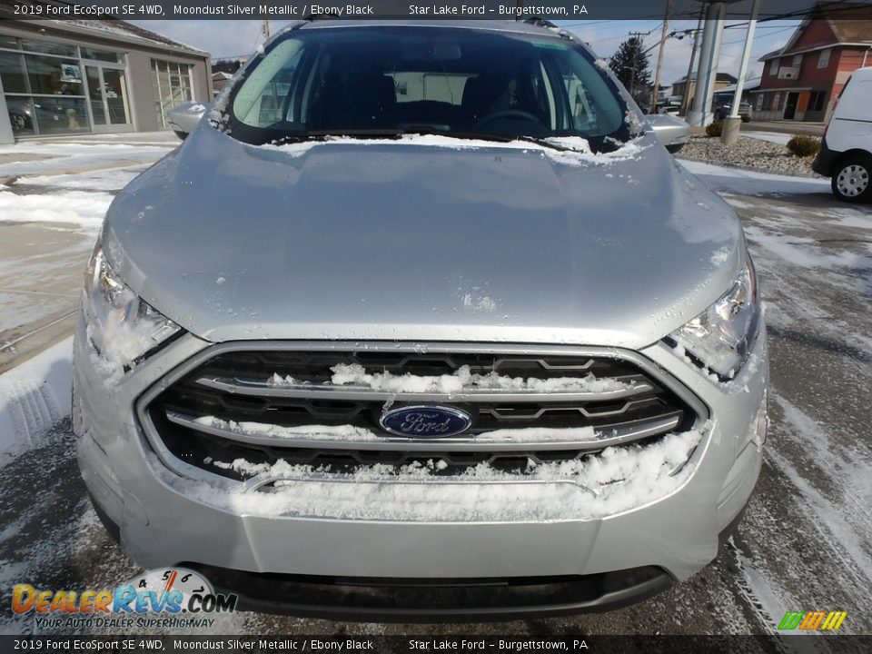 2019 Ford EcoSport SE 4WD Moondust Silver Metallic / Ebony Black Photo #2