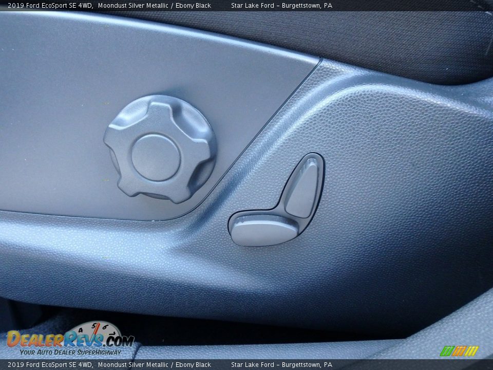 2019 Ford EcoSport SE 4WD Moondust Silver Metallic / Ebony Black Photo #14