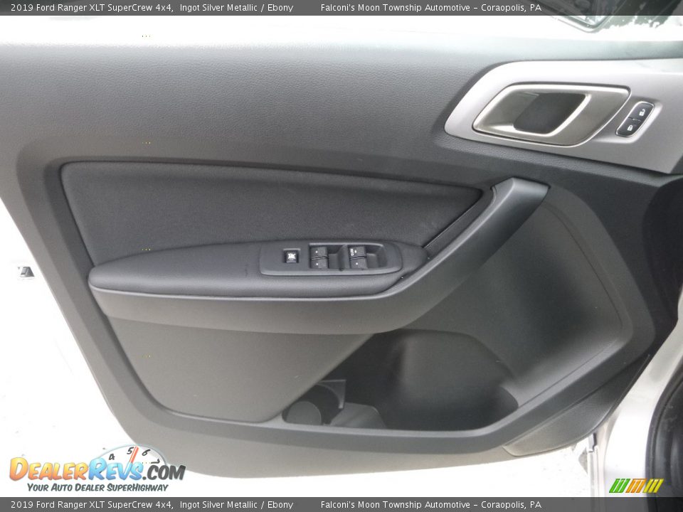 2019 Ford Ranger XLT SuperCrew 4x4 Ingot Silver Metallic / Ebony Photo #11