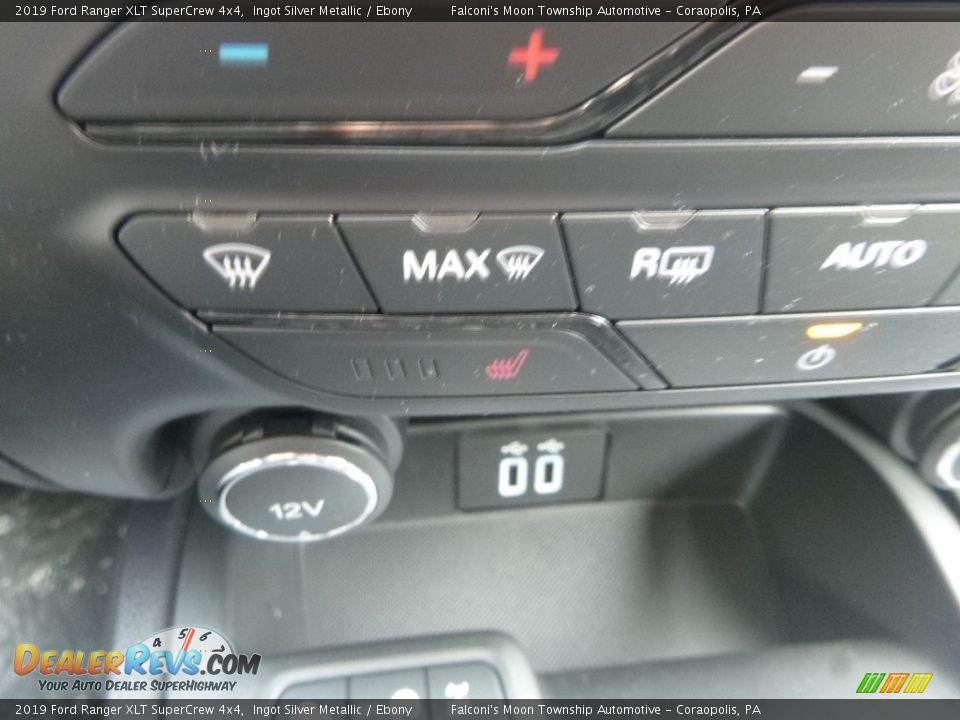 2019 Ford Ranger XLT SuperCrew 4x4 Ingot Silver Metallic / Ebony Photo #15