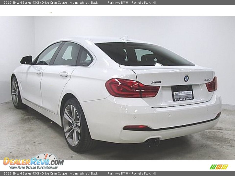 2019 BMW 4 Series 430i xDrive Gran Coupe Alpine White / Black Photo #1