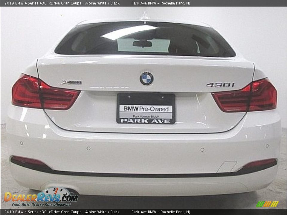 2019 BMW 4 Series 430i xDrive Gran Coupe Alpine White / Black Photo #2
