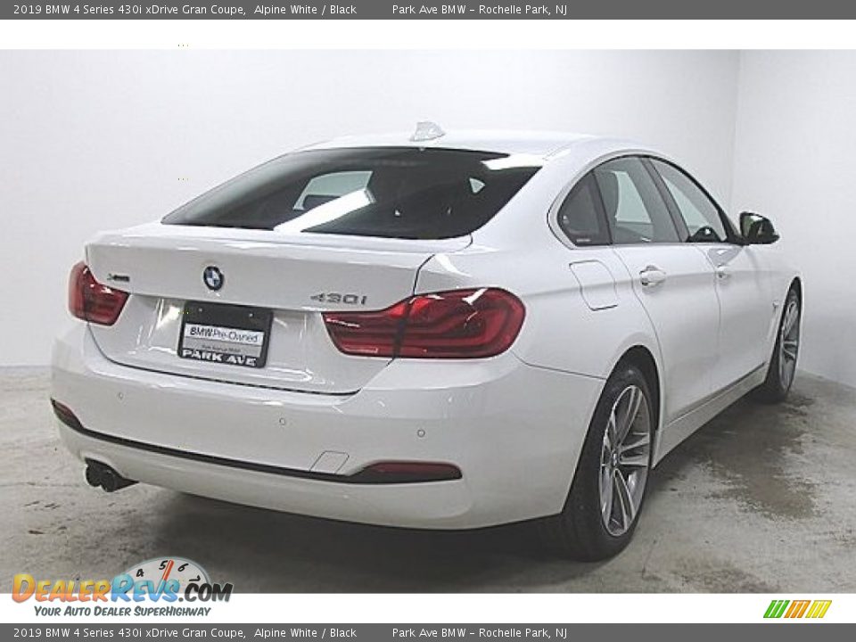 2019 BMW 4 Series 430i xDrive Gran Coupe Alpine White / Black Photo #3