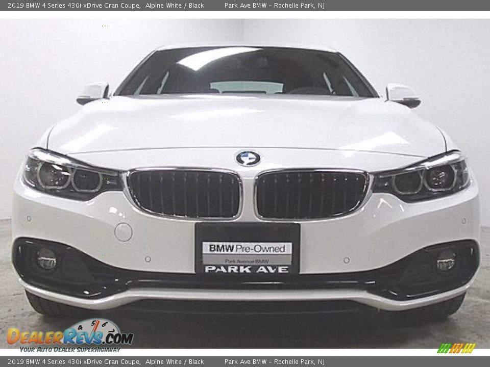 2019 BMW 4 Series 430i xDrive Gran Coupe Alpine White / Black Photo #4