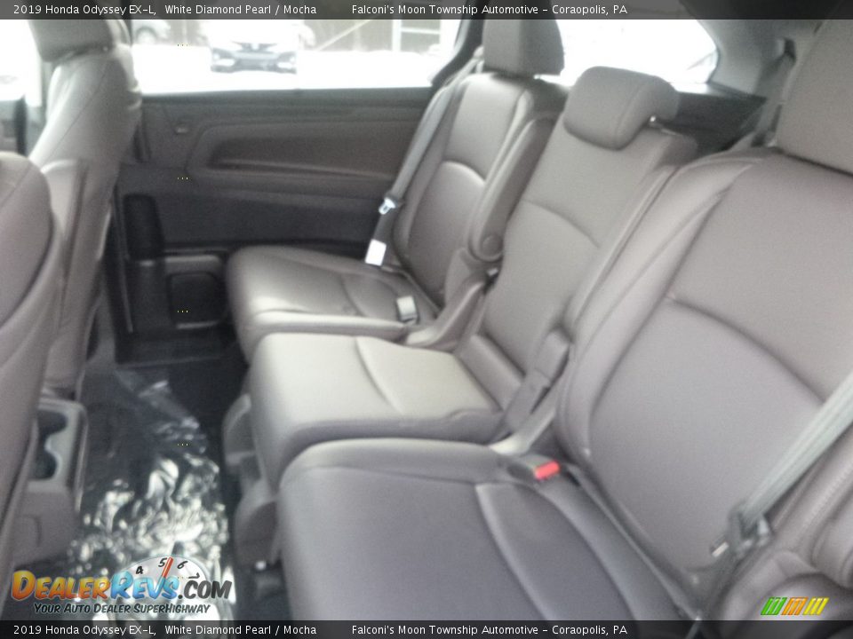 2019 Honda Odyssey EX-L White Diamond Pearl / Mocha Photo #8
