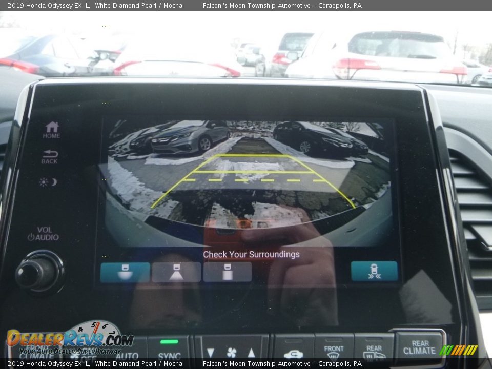 2019 Honda Odyssey EX-L White Diamond Pearl / Mocha Photo #14
