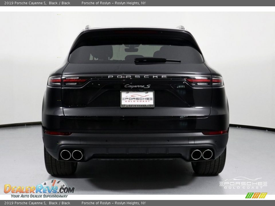 2019 Porsche Cayenne S Black / Black Photo #6